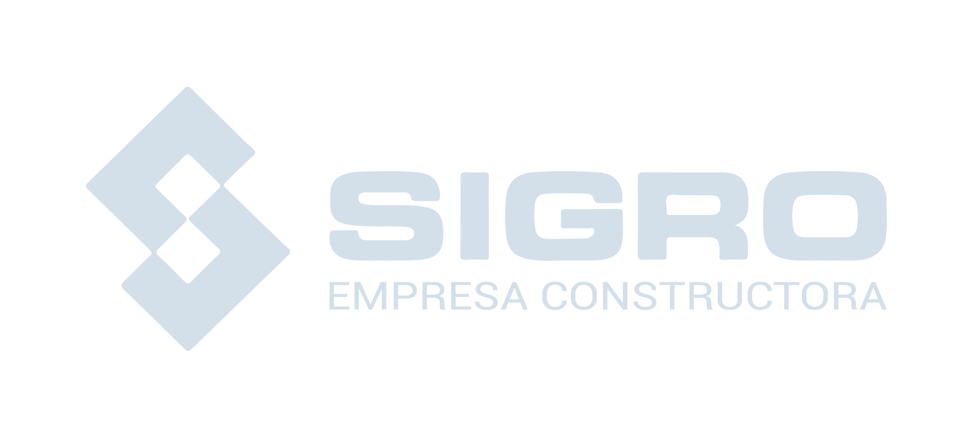 Empresa Constructora Sigro Logotipo Gris